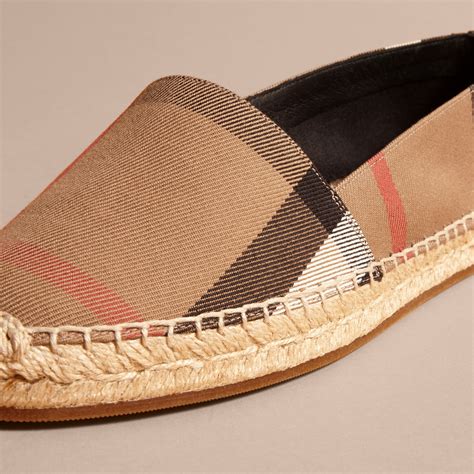 womens burberry slides|burberry espadrilles women's sale.